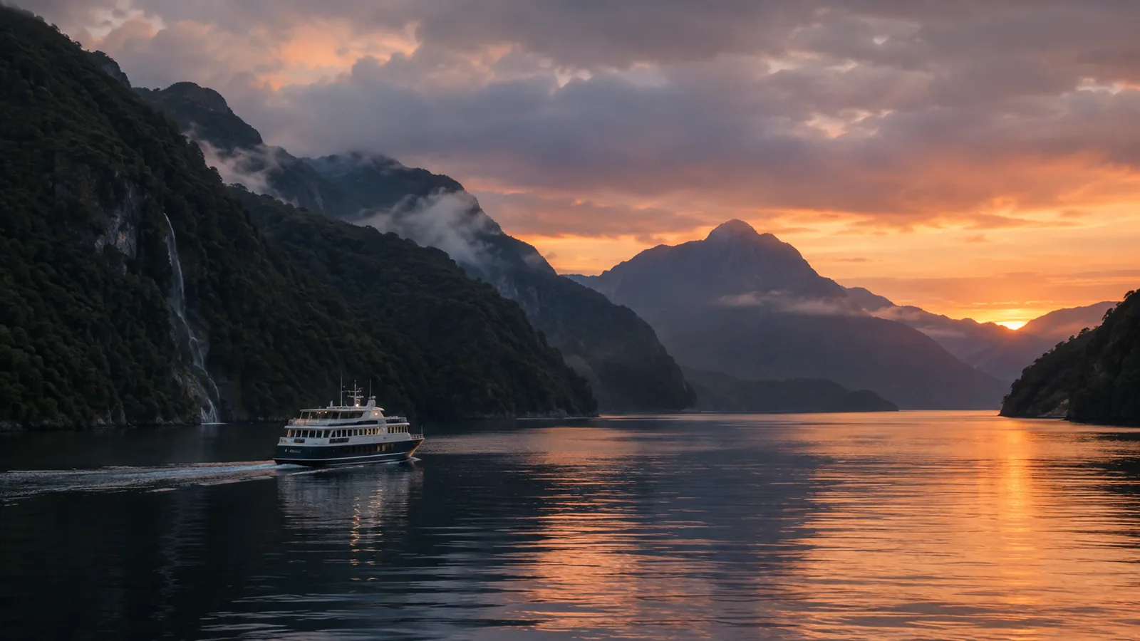 Wildnis-Kreuzfahrten im Doubtful Sound